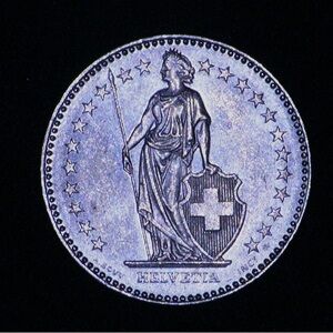 1993 Helvetia 2 FR Silver Coin